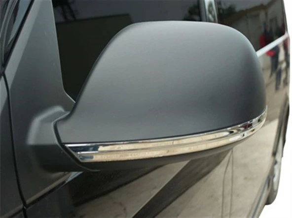 Volkswagen Caravelle T6.1 için Ayna Kapağı Alt Çıtası 2 Parça Krom 2020 Ve Sonrası