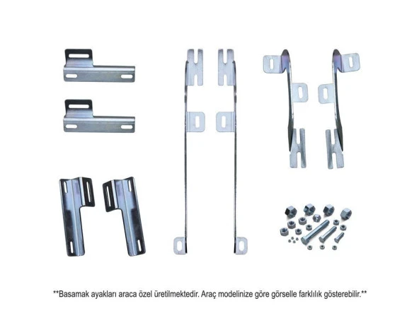 Mercedes Sprinter W906 için Ncv3 Arka Titan Alüminyum Koruma Siyah 2006 Ve Sonrası - Resim 2