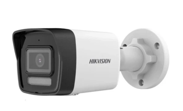 Hikvision DS-2CD1043G2-LIUF 4mp 2.8mm Lens Dahili Mikrofon Akıllı Hybrid Işık IR Bullet IP Kamera