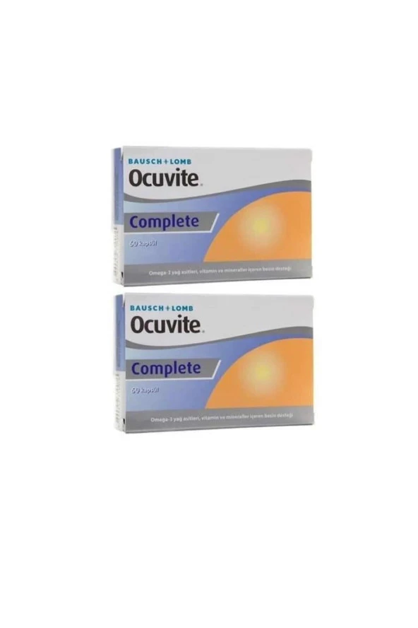 Ocuvite Complete 60 Kapsül 2li - Ekonomik Paket İkincisi  30 İndirimli