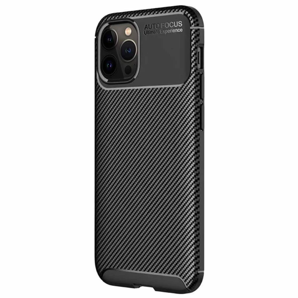 Vendas iPhone 13 Pro Deep Dizayn Auto Focus Tasarımlı Kılıf + Seramik Nano Ekran Koruyucu - Resim 2