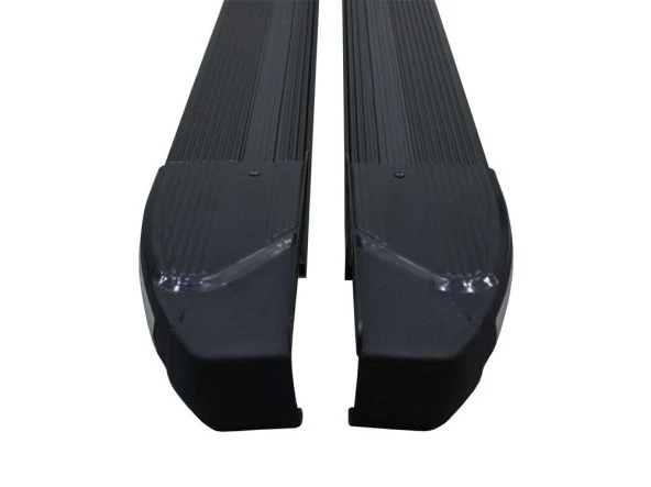 Hyundai Tucson 1 için Titan Alüminyum Yan Koruma Siyah 2004-2010 - 3