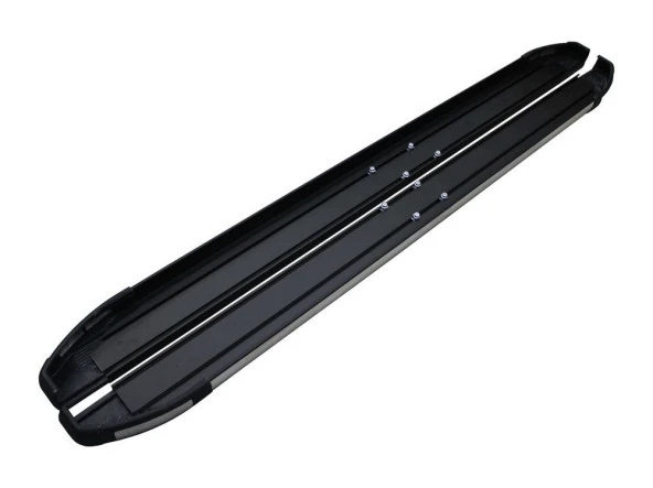 Hyundai Tucson 1 için Titan Alüminyum Yan Koruma Siyah 2004-2010 - 4