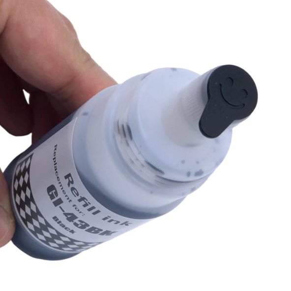 Ekoset Canon G540 G640 GI-43 Siyah Muadil Mürekkep - Resim 2