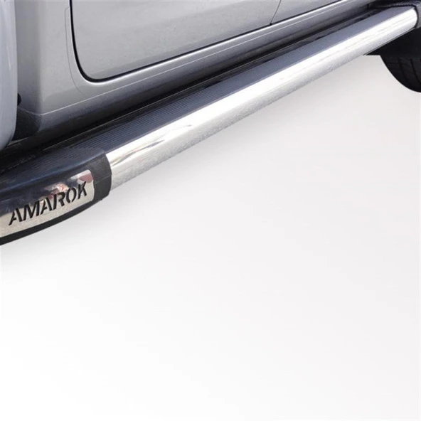 Volkswagen Amarok Titan için Alüminyum Yan Koruma Siyah 2010-2016