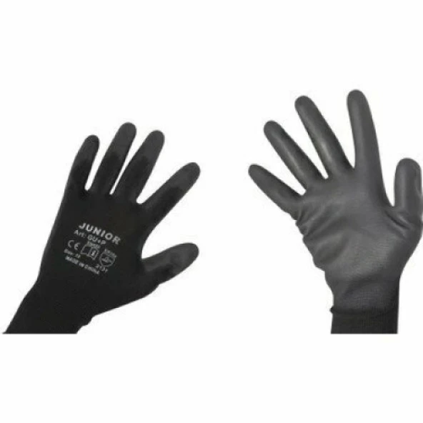 JUNİOR PU SİYAH SİYAH ELDİVEN 9