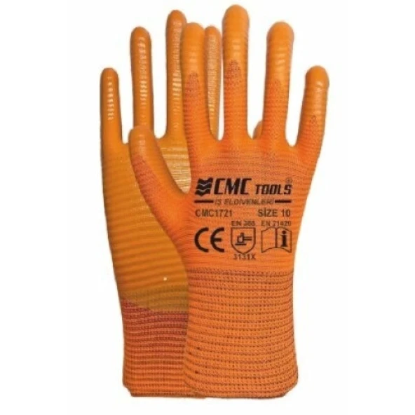 CMC ZEBRA ELDİVEN 1/2 TURUNCU