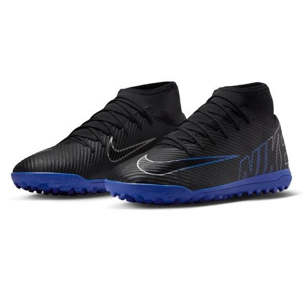 Nike Mercurial Superfly 9 Club Tf Erkek Siyah Halı Saha Ayakkabısı DJ5965-040 - 4