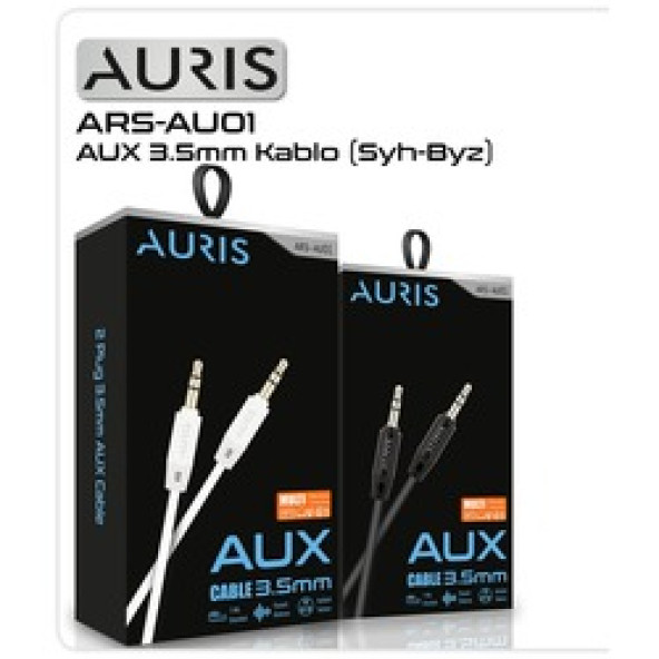 Auris Aux 3.5mm Ses Aktarım Kablosu 1mt