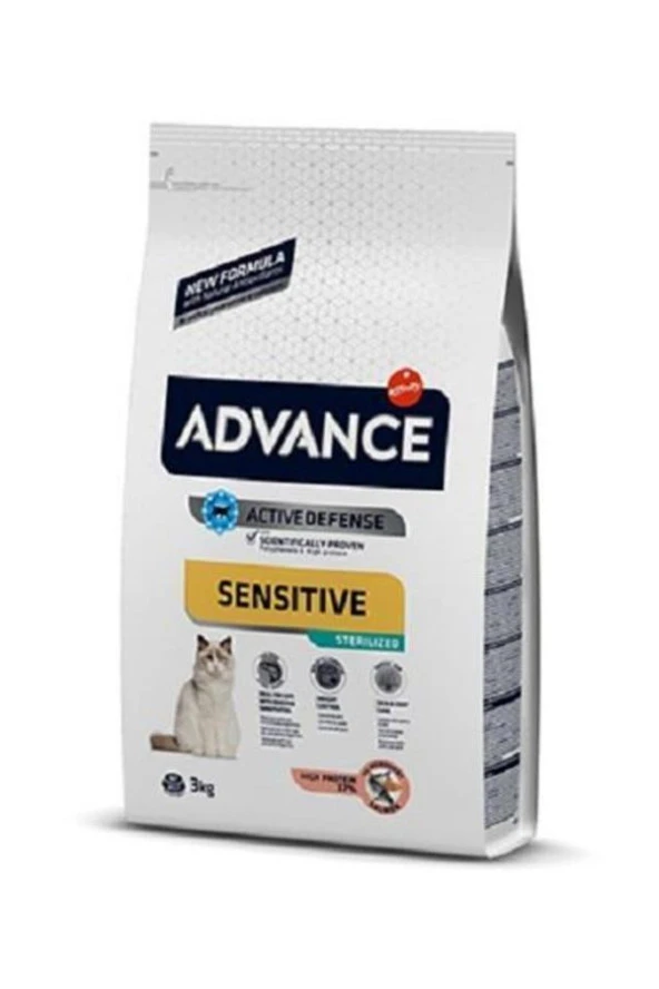 Advance Cat Sterilized Salmon Kedi Maması-3 KG