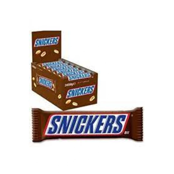 Snickers 50 gr 24'lü Paket Çikolata