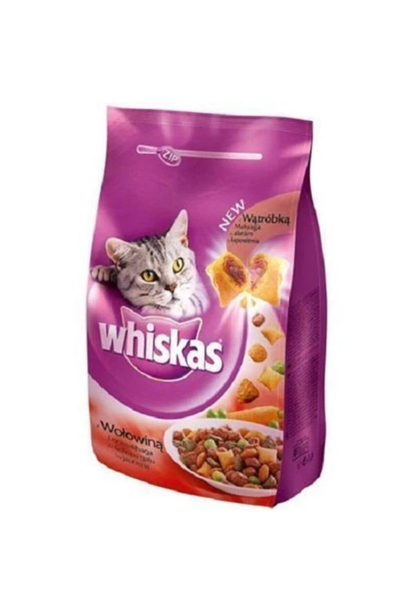 Whiskas Yetişki Sığır Etli 1.4 Kedi Maması