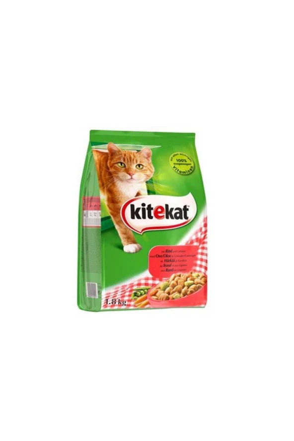 Kitekat Biftekli ve Sebzeli 1.8 kg Kedi Maması