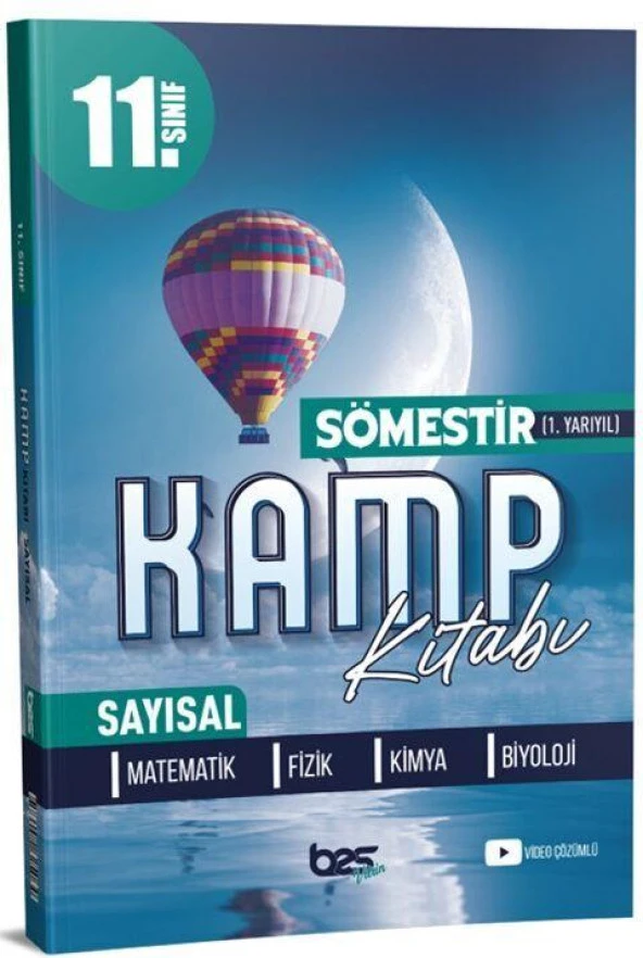 11. Sınıf Sayısal Sömestır 1. Dönem Kamp Kitabı Bes Yayınları