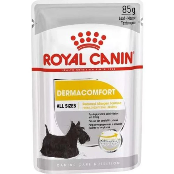 Royal Canin Dog CCN Dermacomfort Loaf Pouch Konserve 85 Gr