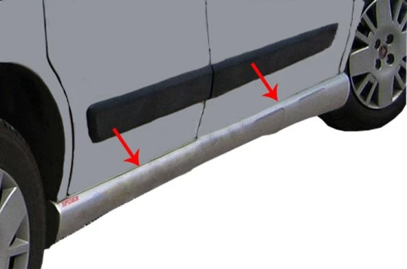 Citroen Nemo Marşpiyel için 2 Parça Fiber 2008 Ve Sonrası