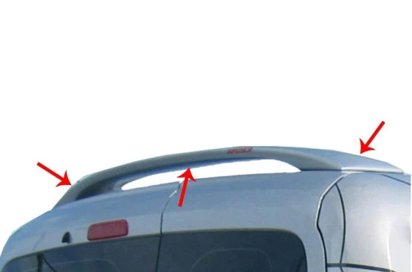 Citroen Nemo Spoiler için Tavan Fiber 2008 Ve Sonrası