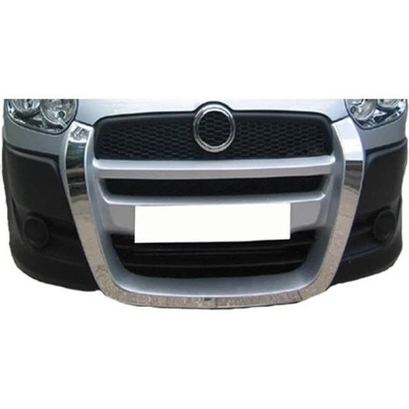 Fiat Doblo 2 için Ön Koruma Kromlu Fiber 2010 Ve Sonrası - Resim 2