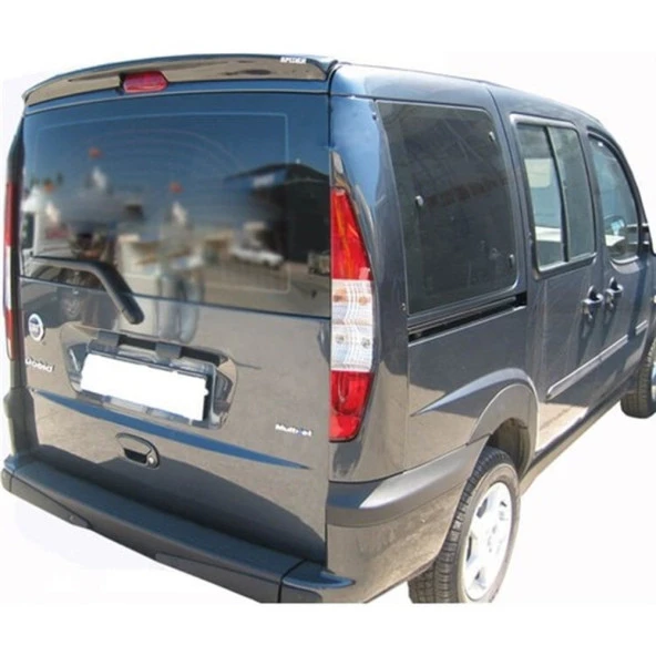 Fiat Doblo 1 için Arka Tampon Altı (Sensörlü) 2 Parça Fiber 2000-2010
