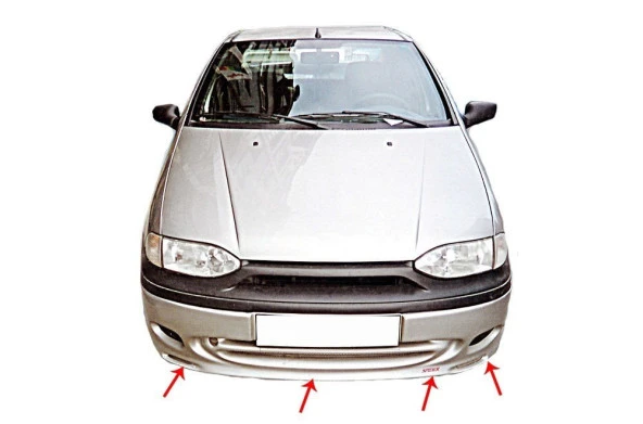 Fiat Palio Ön için Tampon Altı (Sis Yerli) Fiber 1998-2012