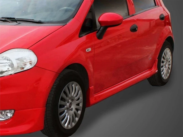 Fiat Punto Evo için Marşpiyel 2 Parça Fiber 2010 Ve Sonrası - Resim 3