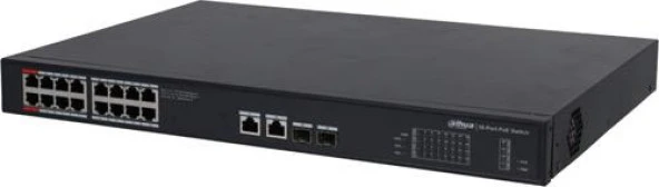Dahua  pfs3220-16gt-240 16 port 10/100/1000mbps gigabit switch