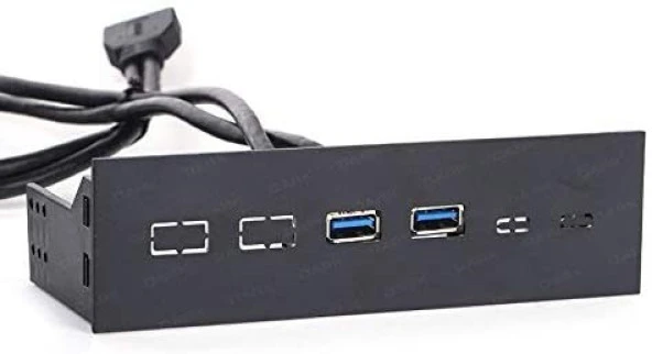 DARK DK-AC-U3A5X2 5.25" Ön Panel Hub USB Çoklayici