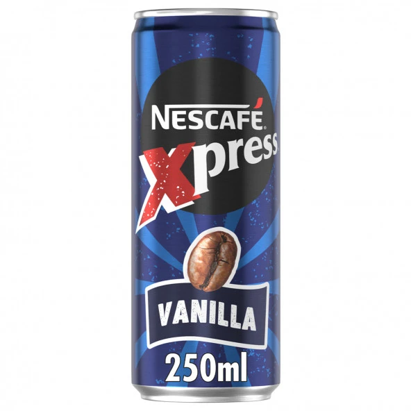 Nescafe Xpress Vanilya 250 ml 24'lü Soğuk Kahve