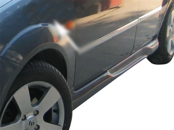 Ford Fiesta 5 için Marşpiyel 2 Parça Fiber 2002-2008
