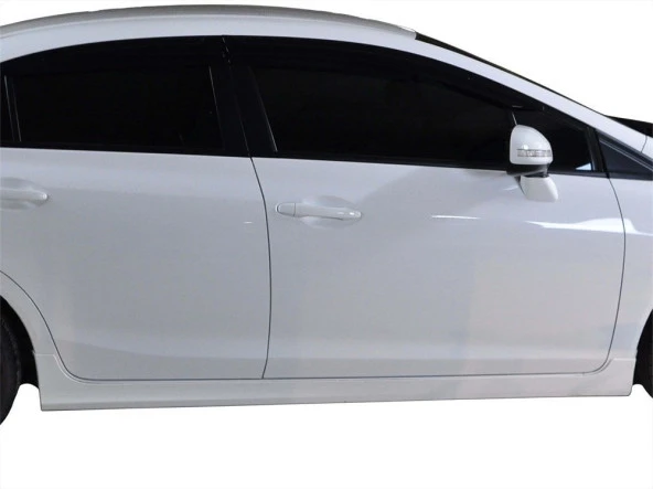 Honda Civic 9 için Marşpiyel 2 Parça (Mugen Md) Fiber 2012-2015 ürün görseli 1