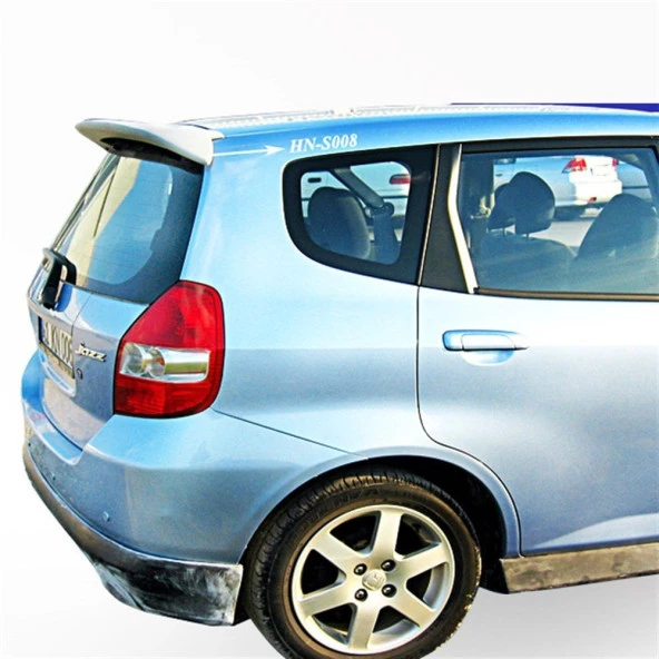 Honda Jazz 1 için Spoiler Cam Üstü Fiber 2002-2008