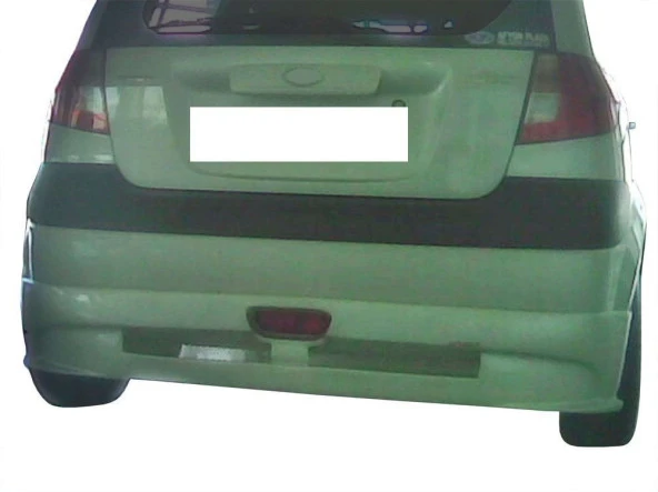 Hyundai Getz Arka için Tampon Altı Telli (Facelift) Fiber 2002-2011