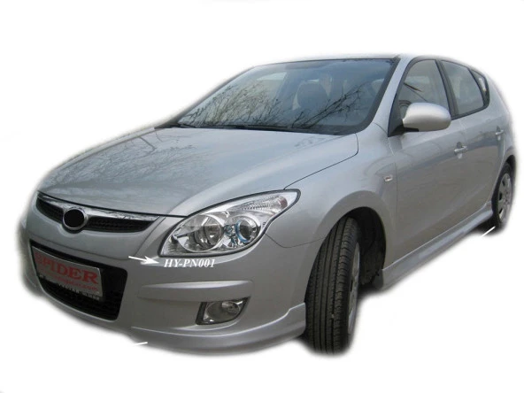 Hyundai İ30 Fd için Ön Tampon Altı 2 Parça Fiber 2007-2012 - Resim 2