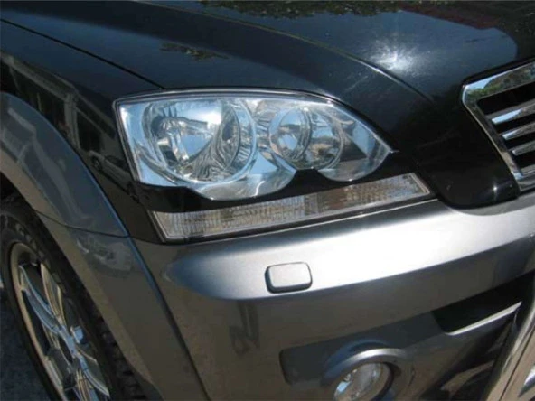 Kia Sorento 1 için Far Kaşı 2 Parça Fiber 2002-2009