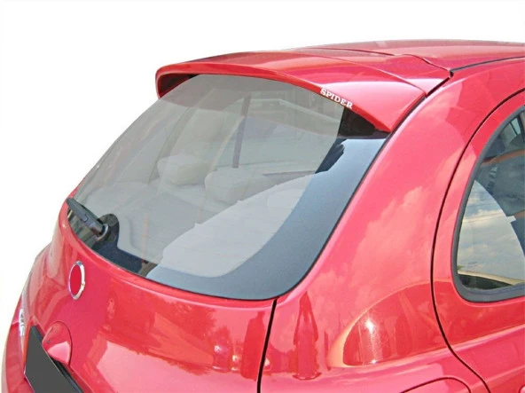 Nissan Micra Spoiler için Cam Üstü Gt Fiber 2004-2013