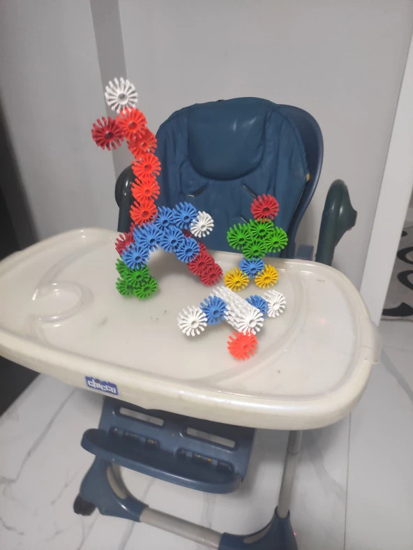 100 Parça Çarklı Puzzle Oyuncak - 2