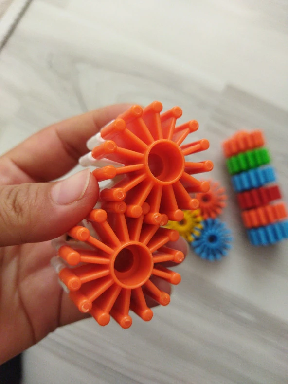 100 Parça Çarklı Puzzle Oyuncak - 3