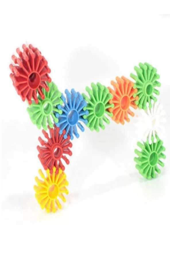 100 Parça Çarklı Puzzle Oyuncak - 6