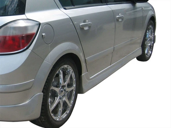 Opel Astra H için Hatchback Marşpiyel 2 Parça Fiber 2004 Ve Sonrası