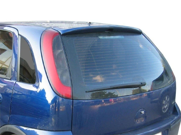Opel Corsa Uyumlu C Spoiler Cam Üstü Md:2 Gt Fiber 2000-2006