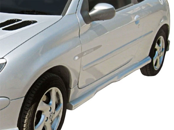 Peugeot 206 Marşpiyel için 2 Parça Fiber 1998-2012 - Resim 2