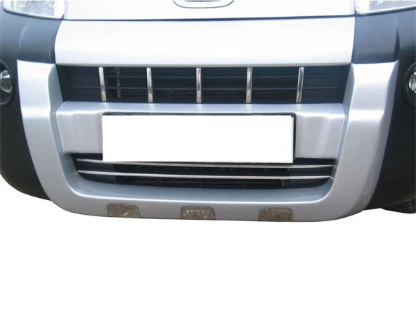 Peugeot Bipper Ön için Koruma (Kromlu) Fiber 2008 Ve Sonrası - 1