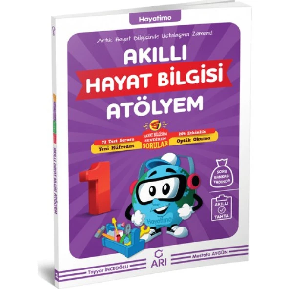 Arı Yayıncılık Hayatimo Akıllı Hayat Bilgisi Atölyem 1. Sınıf