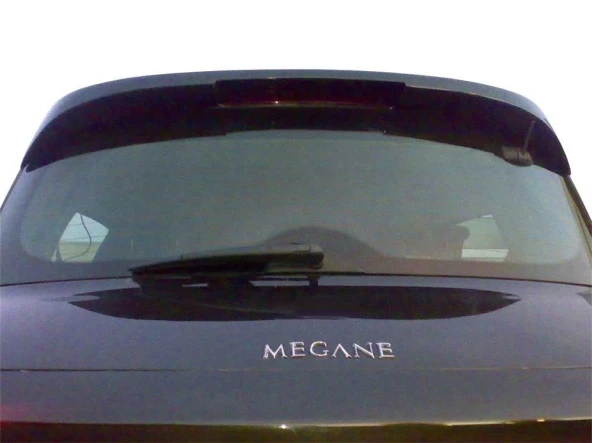 Renault Megane 2 için Hatchback Spoiler Cam Üstü Gt Fiber 2003-2008