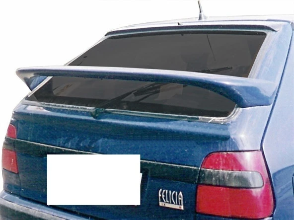 Skoda Felicia Hatchback için Spoiler Cam Altı Fiber