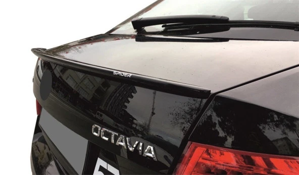 Skoda Octavia A7 için Spoiler Bagaj Gt Fiber 2013 Ve Sonrası