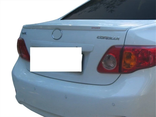 Corolla 10 E140 için Spoiler Bagaj Gt Fiber 2008-2013