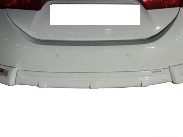 Corolla 11 E170 için Arka Orta Tampon (Difüzör) Fiber 2014 Ve Sonrası - 1