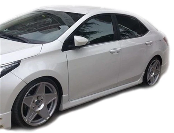 Corolla 11 E170 için Marşpiyel 2 Parça Fiber 2014 Ve Sonrası - Resim 3