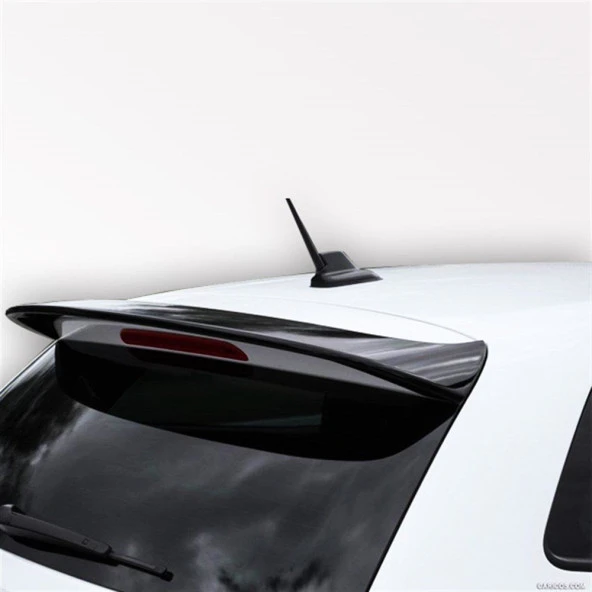 Volkswagen Polo 5 için Spoiler Cam Üstü Fiber 2010 Ve Sonrası - Resim 2